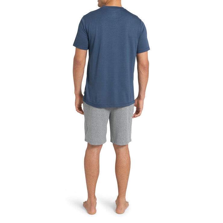 Eddie Bauer Pijama para Caballero Azul Grande