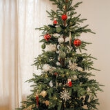 Surtido de Adornos Navideños 80 Piezas - Rojo/Verde