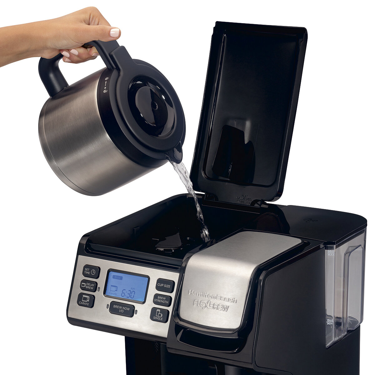 Hamilton Beach Cafetera FlexBrew 3 en 1