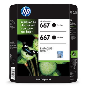 HP667 Cartucho de Tinta Negro HP667 Cartucho de Tinta Negro