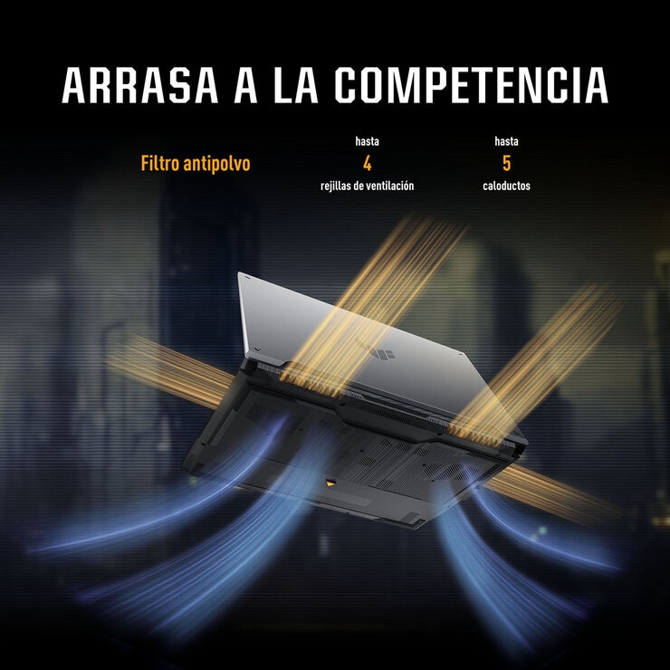 ASUS TUF Gaming F16 Laptop 15.6" Full HD Intel Core i5 8GB 512GB SSD + Mochila + Mouse