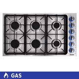 Thor Kitchen Parrilla de Gas 6 Quemadores 90cm Thor Kitchen Parrilla de Gas 6 Quemadores 90cm