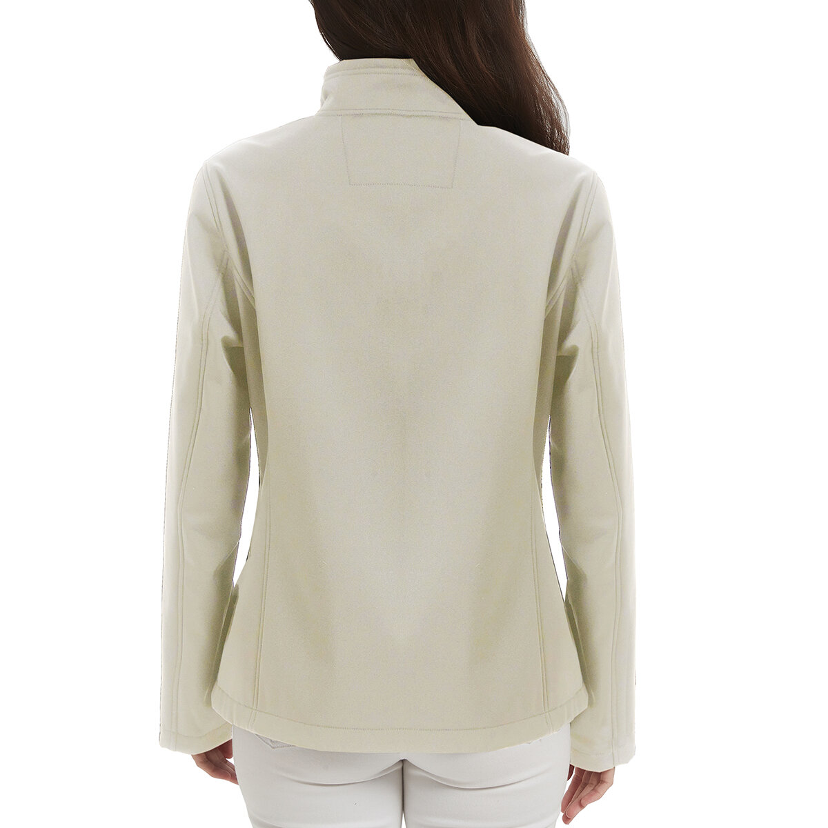 Hawke & Co Chamarra para Dama Crema Extra Grande