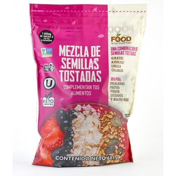 Mezcla De Semillas Tostadas 681g