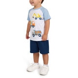 Koala Kids Conjunto de 4 piezas para Niños y Niñas Azul 6 Años