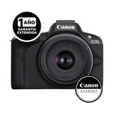 Canon EOS R50 RF-S 18-45mm F4.5-6.3 IS STM + Curso Online ABC de Vlogger + Garantía extendida