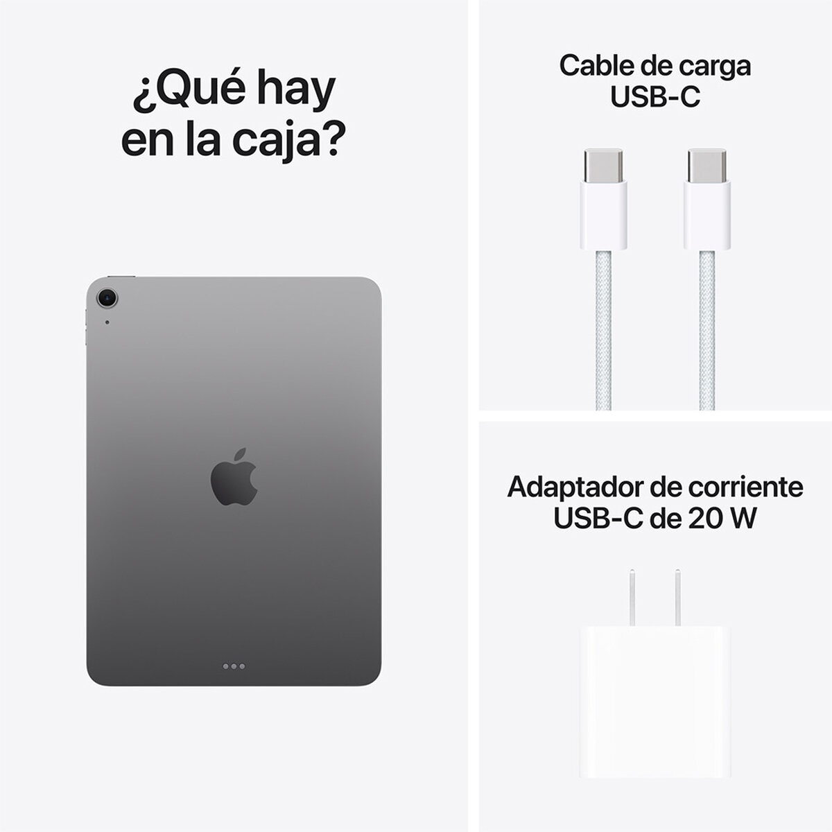 Apple iPad Air 11" M4 Wi-Fi 256GB Gris Espacial