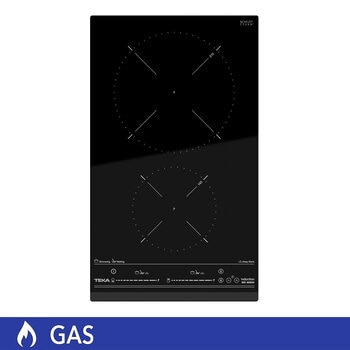 Teka Parrilla de Vitrocerámica de Inducción 2 Zonas de Cocción