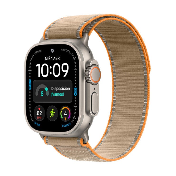 Apple Watch Ultra 4 (GPS + Celular) 49mm Titanio Natural + Correa Trail Arena - Talla M/L Apple Watch Ultra 4 (GPS + Celular) 49mm Titanio Natural + Correa Trail Arena - Talla M/L