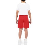 FILA Shorts 2 piezas para Niños Rojo / Negro 18 / 20 Años
