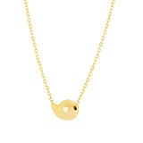 Collar con Gota, 43.18cm, Oro Amarillo 14K