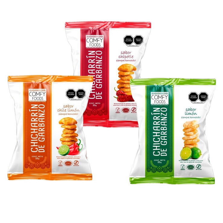 Comfy Foods Chicharrín De Garbanzo 21/25g