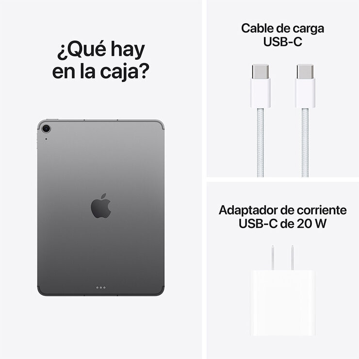 Apple iPad Air 11" Chip M3 Wi-Fi + Cellular 512GB Gris Espacial