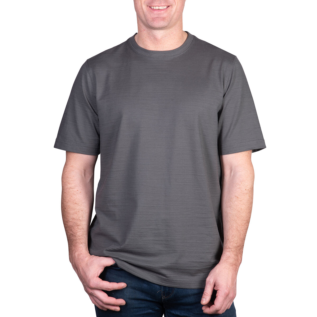 Kirkland Signature Playera para Caballero Gris Chica