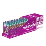 Whiskas Alimento Húmedo para Gato Sabor Atún y Sardina 24 pzas de 85 g