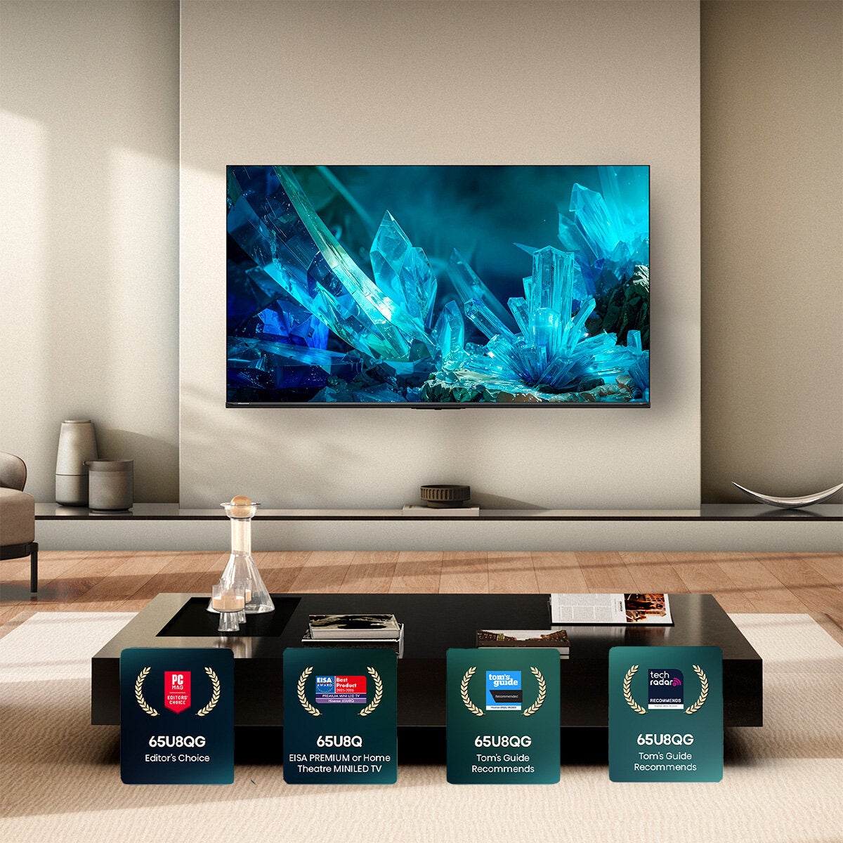 Hisense Pantalla 50" Miniled 4K Fire TV 50QD8SFM
