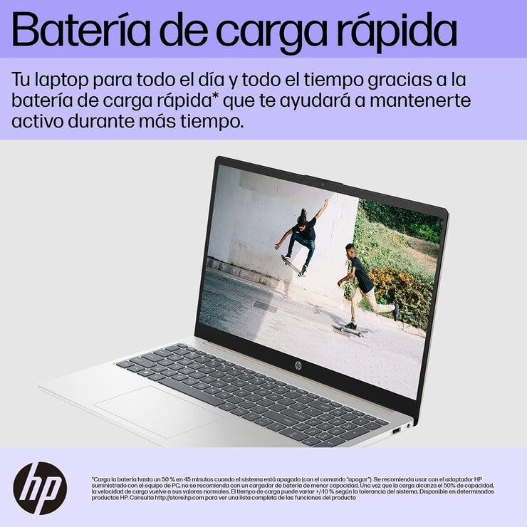 HP 15-fd0281la Laptop 15.6" Full HD Táctil Intel Core i7 16GB 512GB SSD + 12 Meses M365 Personal