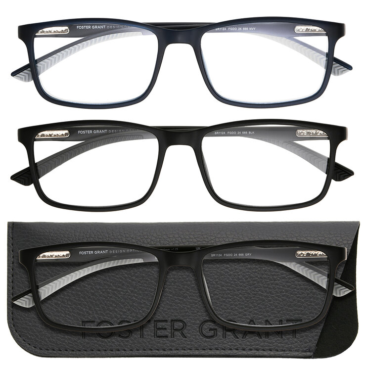 Foster Grant, Lentes de lectura, Dioptría +1.75 para Caballero
