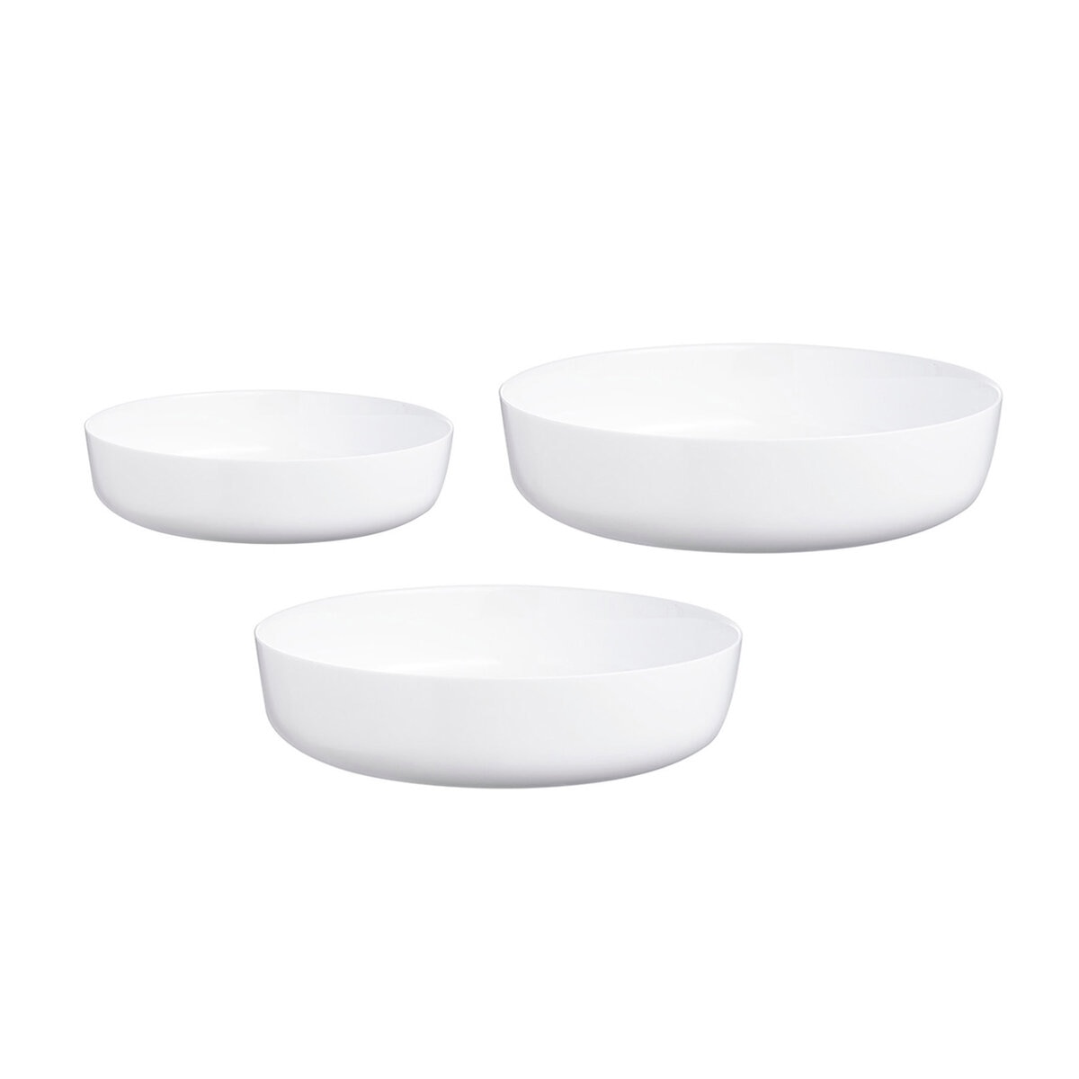 Luminarc Juego de 3 Refractarios de Vidrio Opal