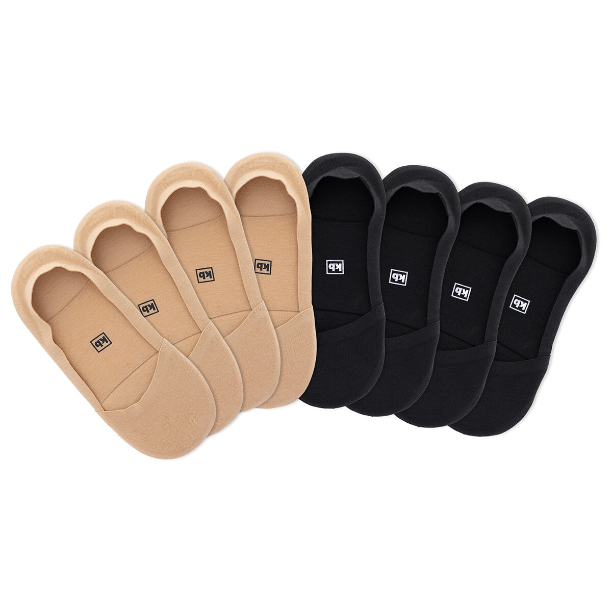 K. Bell calceta invisible para Dama 8 pares K. Bell calceta invisible para Dama 8 pares