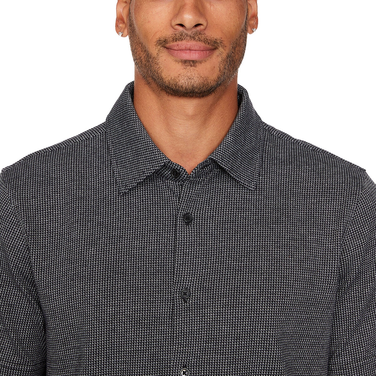 Buffalo David Bitton Camisa para Caballero Negro Extra Grande