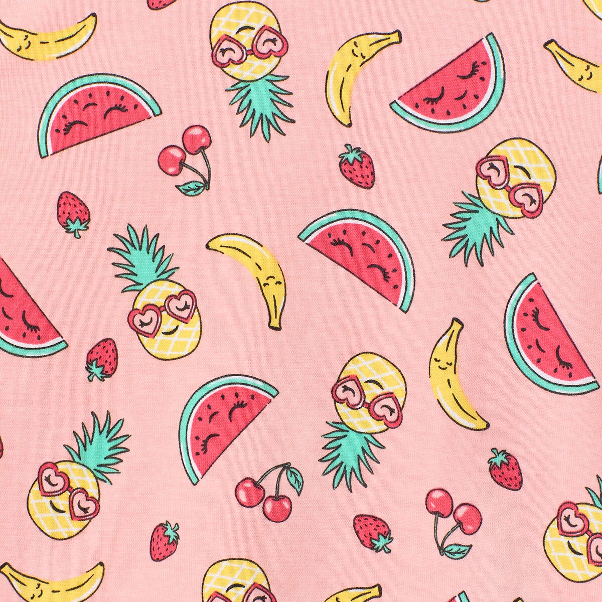 Kirkland Signature Pijama para Niños y Niñas 4 piezas Frutas 2 Años