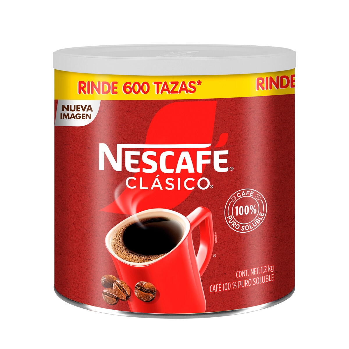 Nescafé Clásico Café Soluble de 1.2 kg