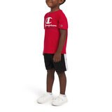 Champion Conjunto de 4 piezas para Niños y Niñas Rojo / Negro 6 Años