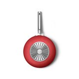 Smeg Wok 30cm rojo