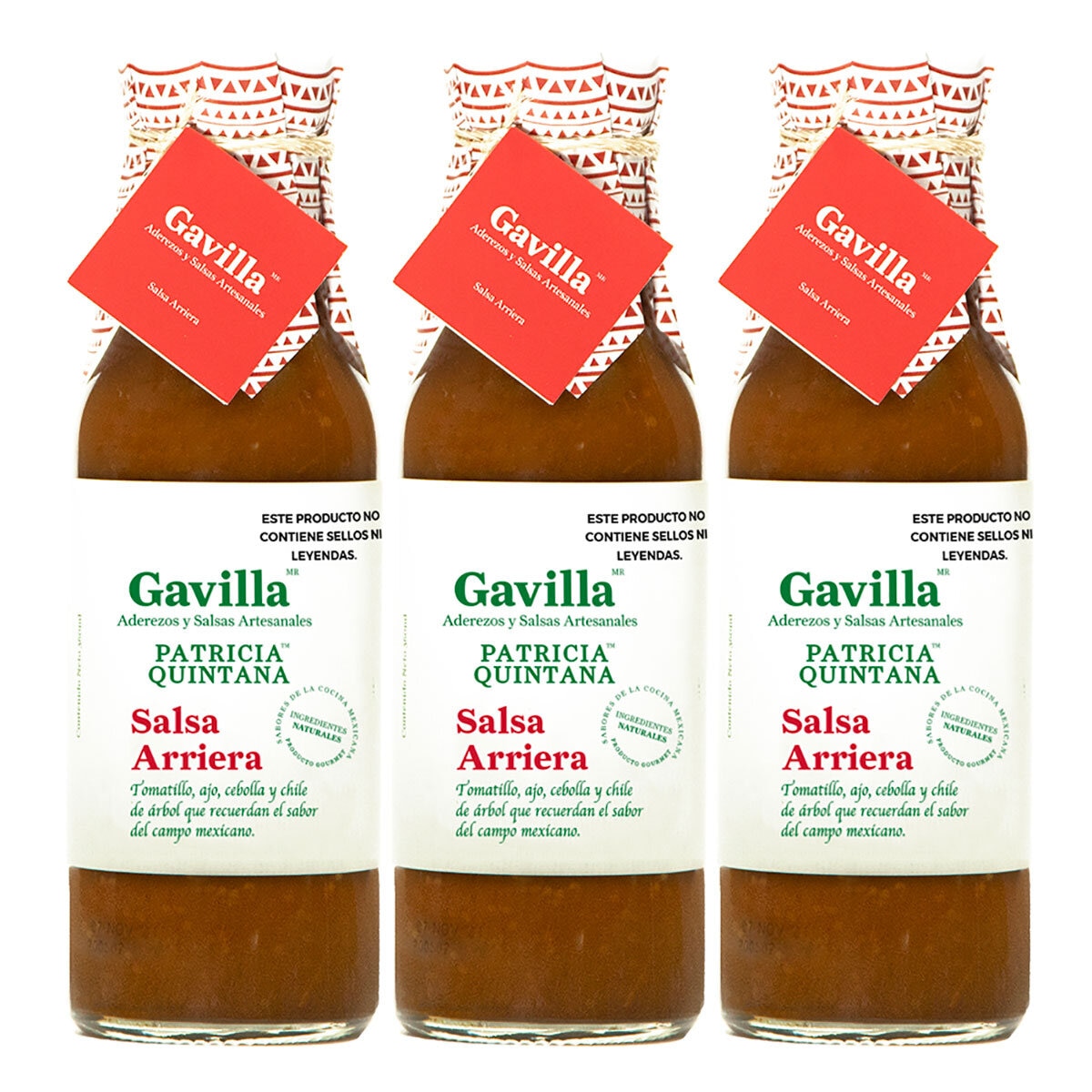 Gavilla Salsas Arrierra 3 pzas de 360 ml Costco México