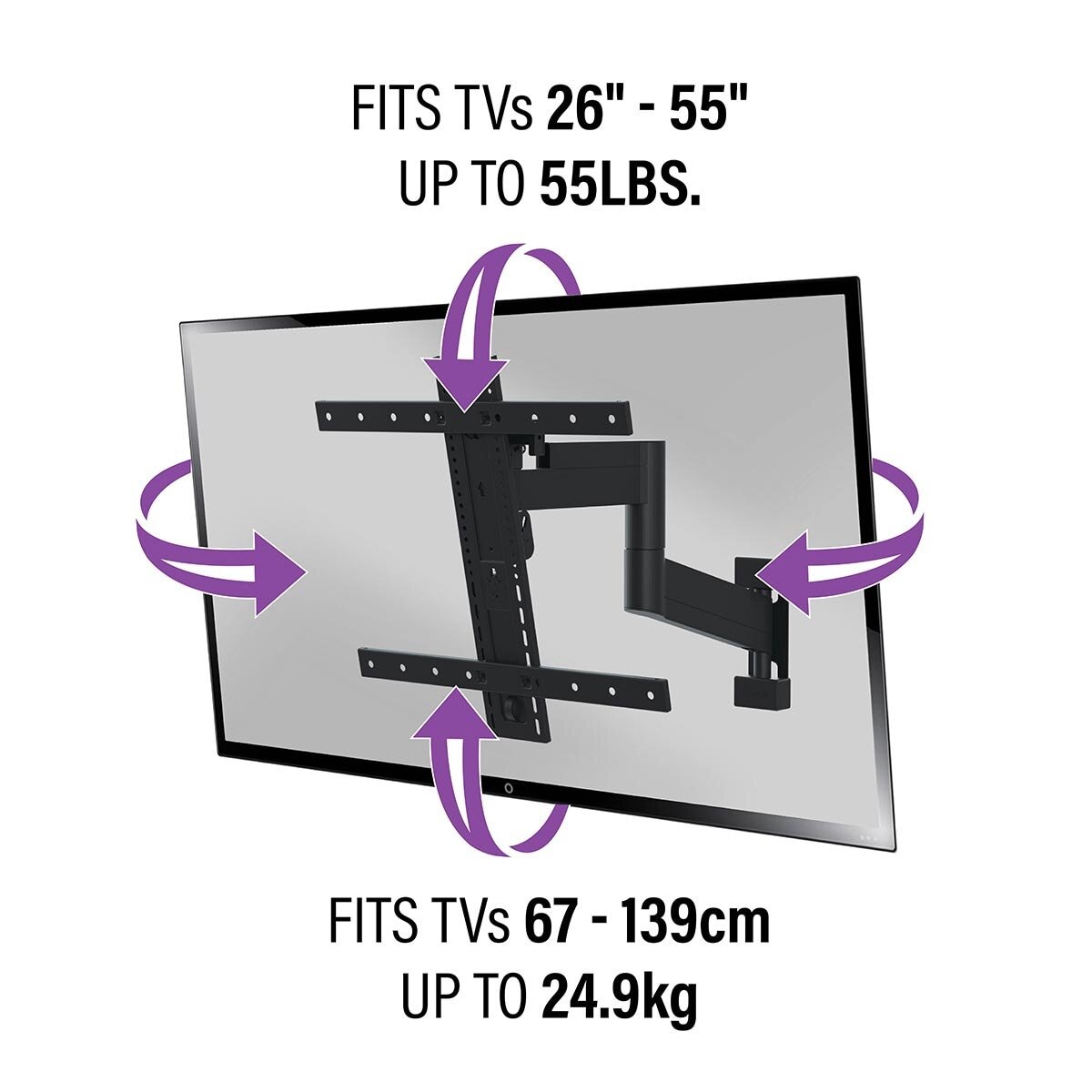 Sanus Soporte de Pantalla de 26" a 55"