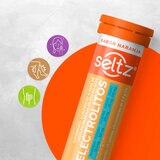 Seltz Eletrolitos 3 Tubos con 13 Tabletas Efervescentes c/u Sabor Naranja