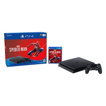 PlayStation 4 Slim 1TB + Marvel Spiderman
