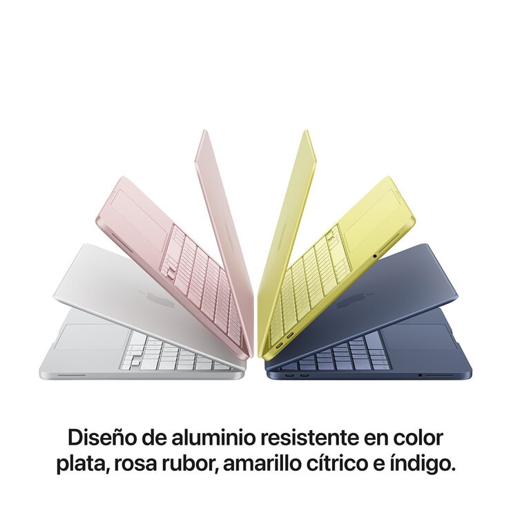 Apple MacBook Neo 13" A18 Pro 8GB 256GB SSD Plata Apple MacBook Neo 13" A18 Pro 8GB 256GB SSD Plata