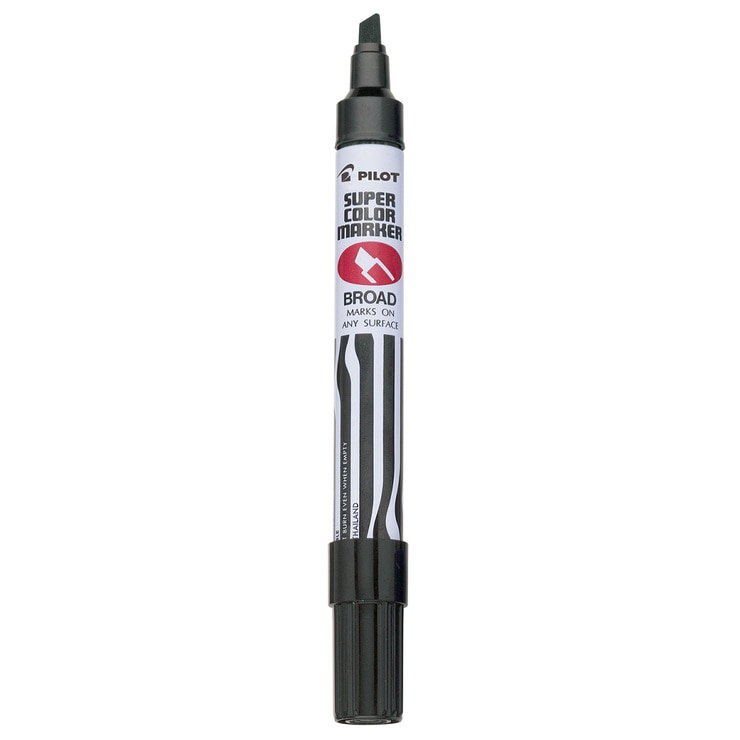 Pilot marcador permanente punta cincel rellenable Pilot marcador permanente punta cincel rellenable