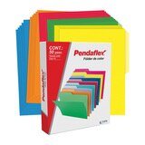Pendaflex folders tamaño carta colores intensos