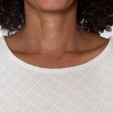 Mario Serrani Italy Blusa estilo túnica para Dama Blanco Extra Grande