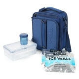 Titan Lonchera Expandible con Accesorios Azul