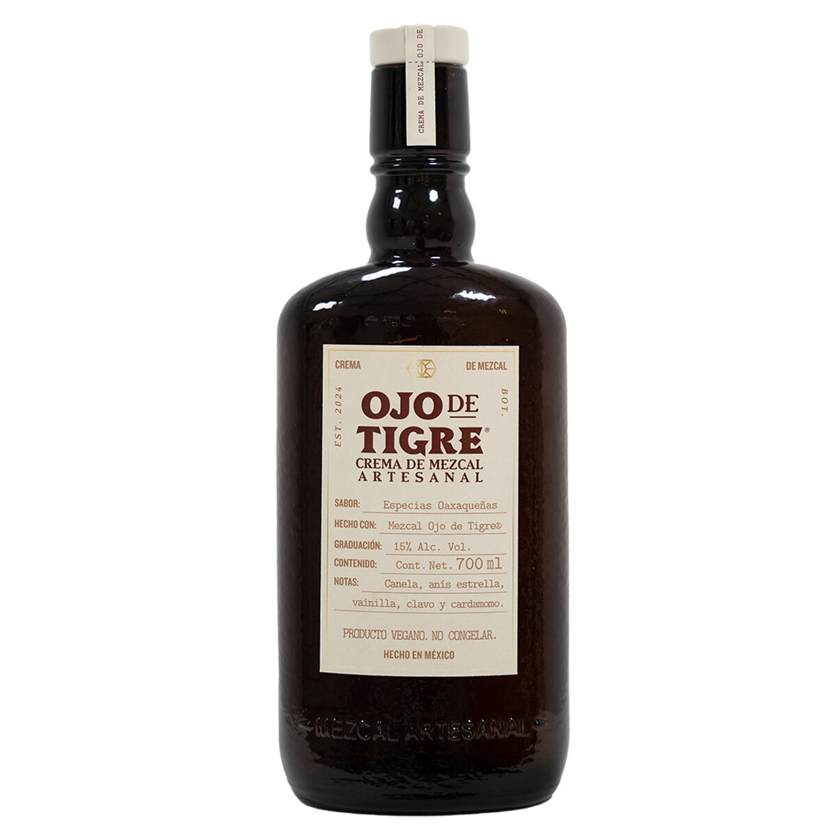 Ojo de Tigre Crema de Mezcal 700 ml
