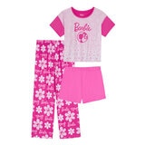 Pijama 3 piezas para Niños y Niñas Barbie 10 / 12 Años