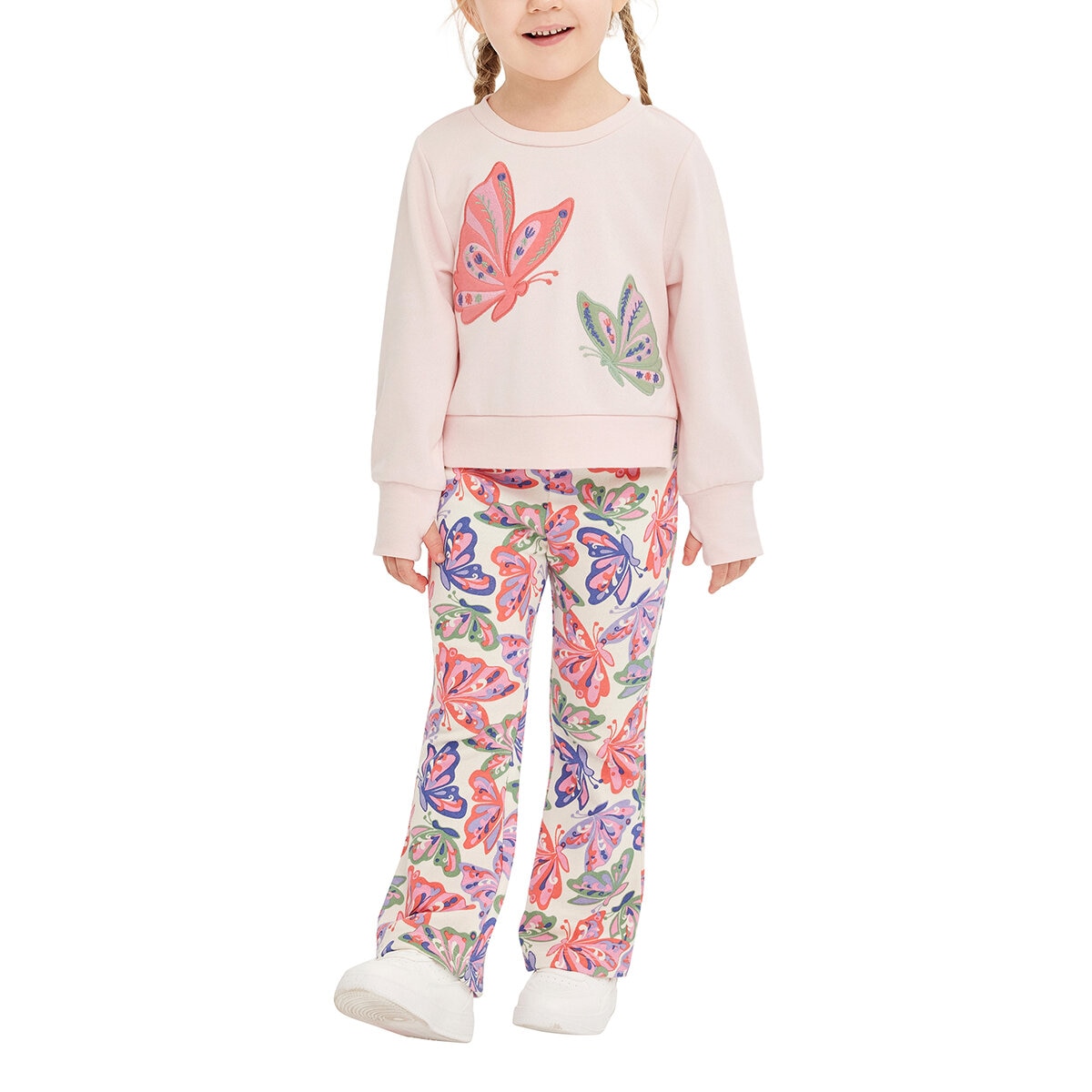 Peek Conjunto 3 piezas para Niñas Morado 2 Años