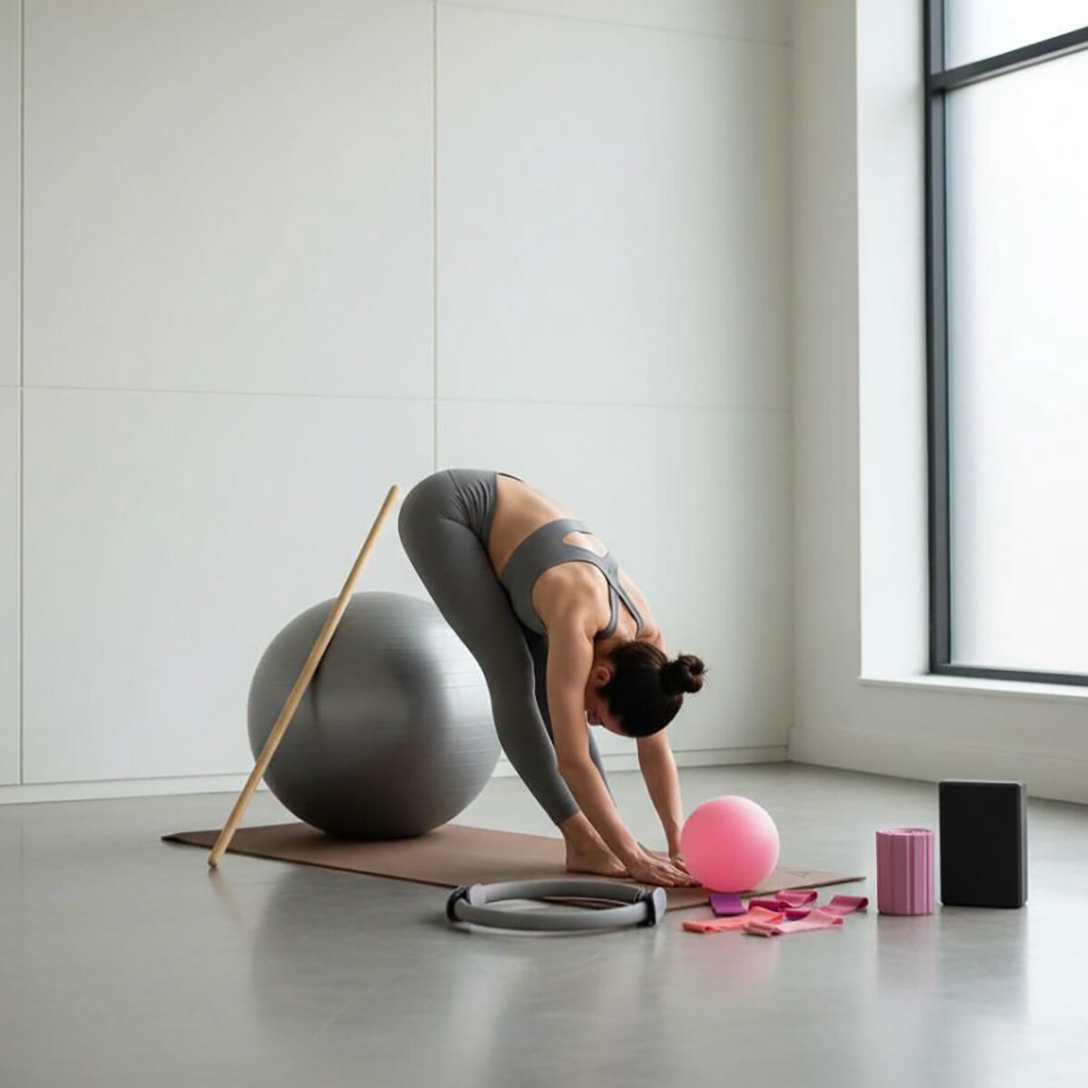Active Core Pilates Core y Balance Training Kit Rosa