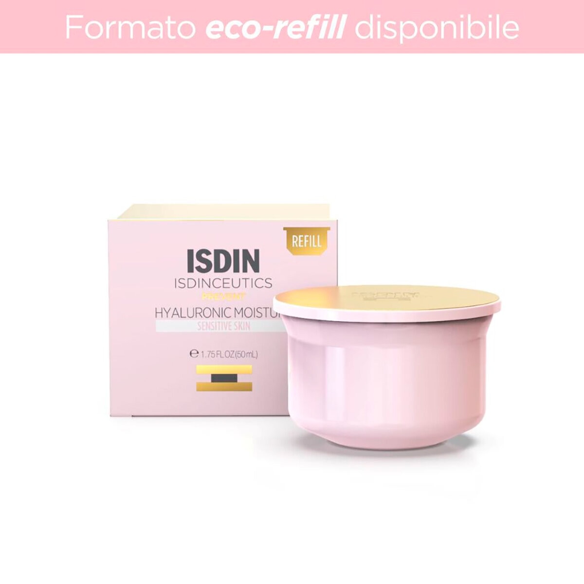 Isdinceutics Refill Hyaluronic Crema Hidratante para piel sensible 50g