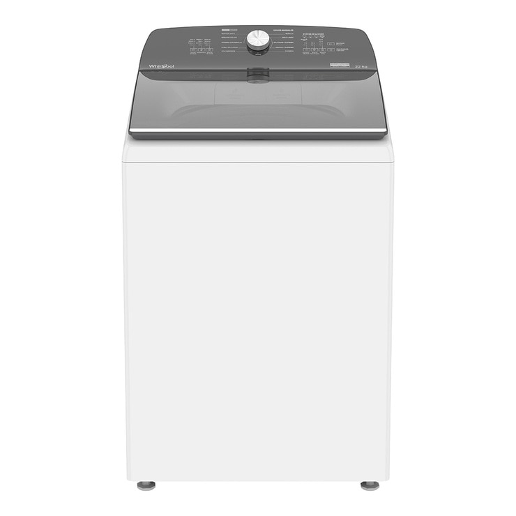 Whirlpool lavadora 22Kg top load