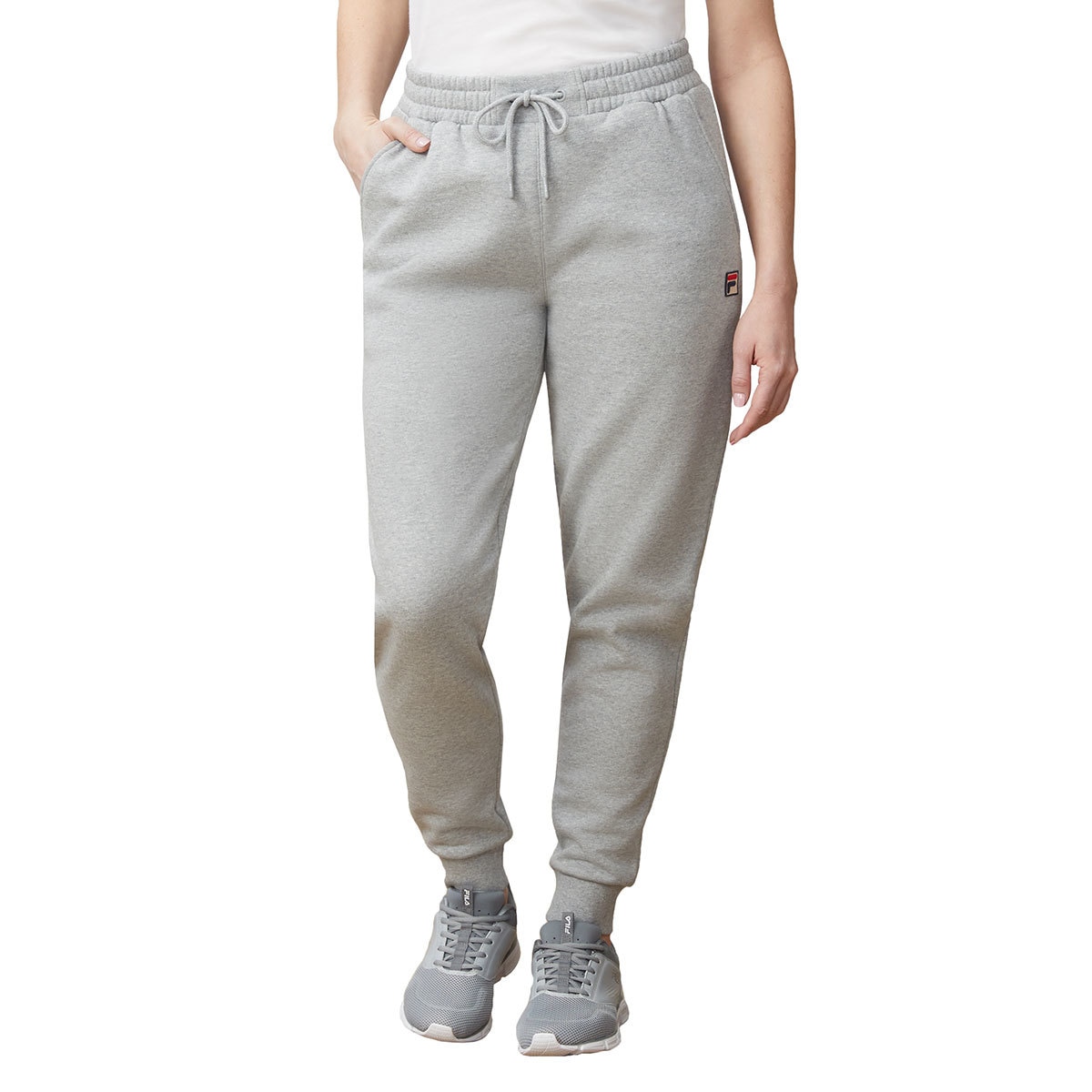 pants gris para mujer