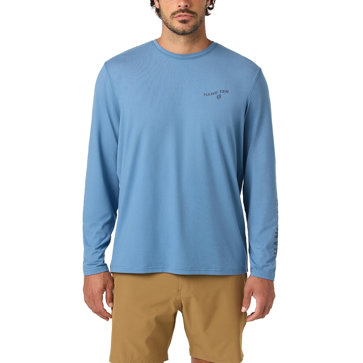 Hang Ten Playera con protección solar para Caballero Varias Tallas y Colores