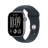 Apple Watch Series 12 (GPS) 46mm Aluminio Gris Espacial + Correa Deportiva Azul Profundo - Talla M/L Apple Watch Series 12 (GPS) 46mm Aluminio Gris Espacial + Correa Deportiva Azul Profundo - Talla M/L