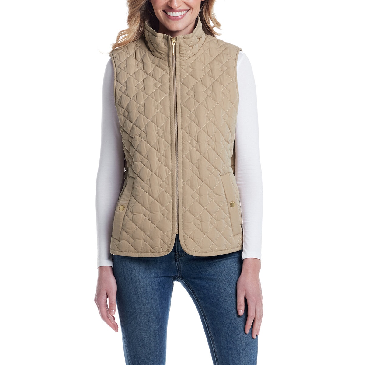 Weatherproof Chaleco para Dama Café Mediana