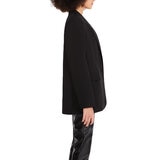 Steve Madden Blazer para Dama Negro Grande