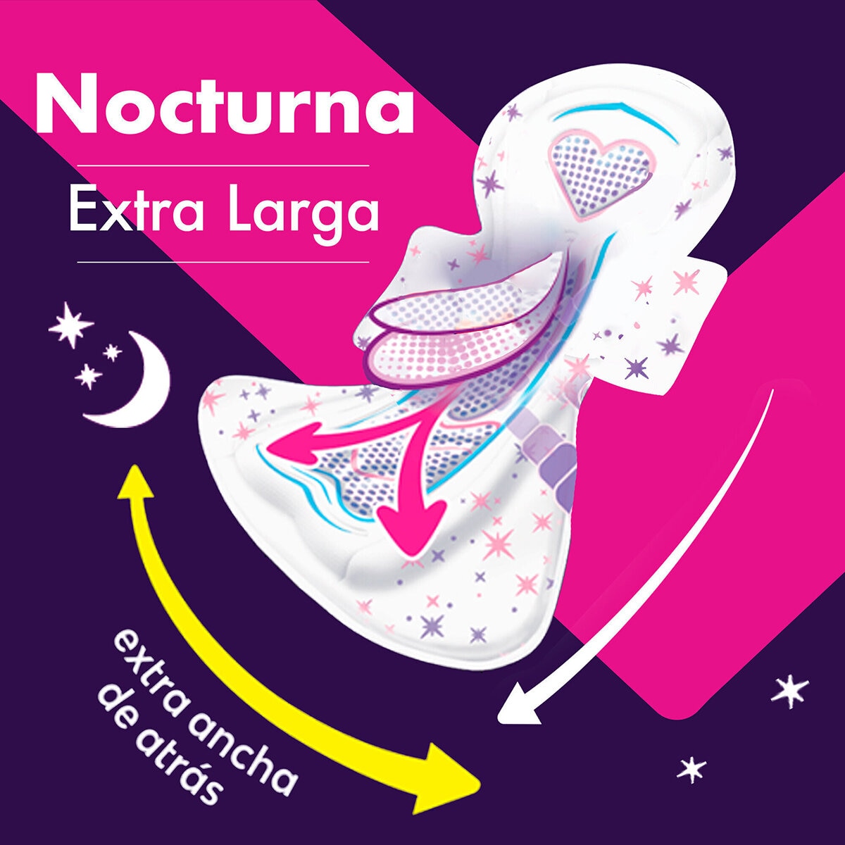 Saba Buenas Noches Extra Toallas Femeninas 80 Pzas